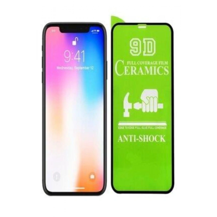 Samsung Galaxy A21 S Uyumlu Seramik Nano Cam Tam Kaplayan Kırılmaz Esnek Ekran Koruyucu