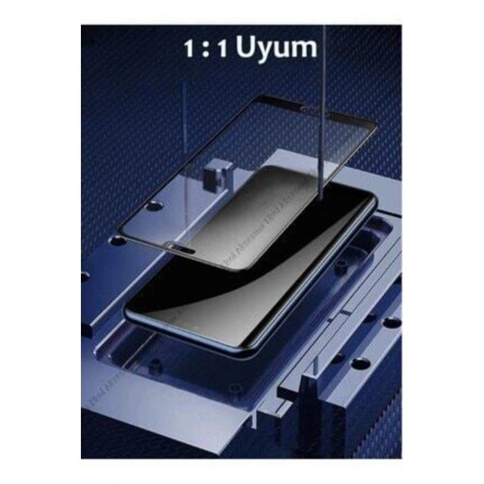 Samsung Galaxy A21 S Uyumlu Seramik Nano Cam Tam Kaplayan Kırılmaz Esnek Ekran Koruyucu