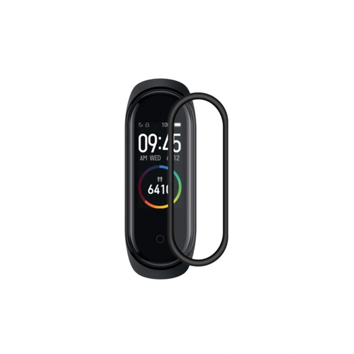 Xiaomi Mi Band 5 Için 3d Full Kavisli Ekran Koruyucu Polymer Nano Esnek Cam