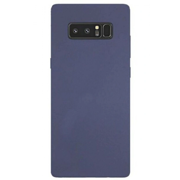 Samsung Galaxy Note 8 Kılıf Silikon Premier Lacivert