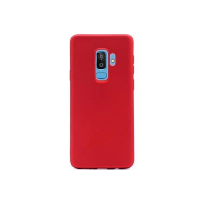 Samsung Galaxy J8 Kılıf Silikon Premier Kırmızı