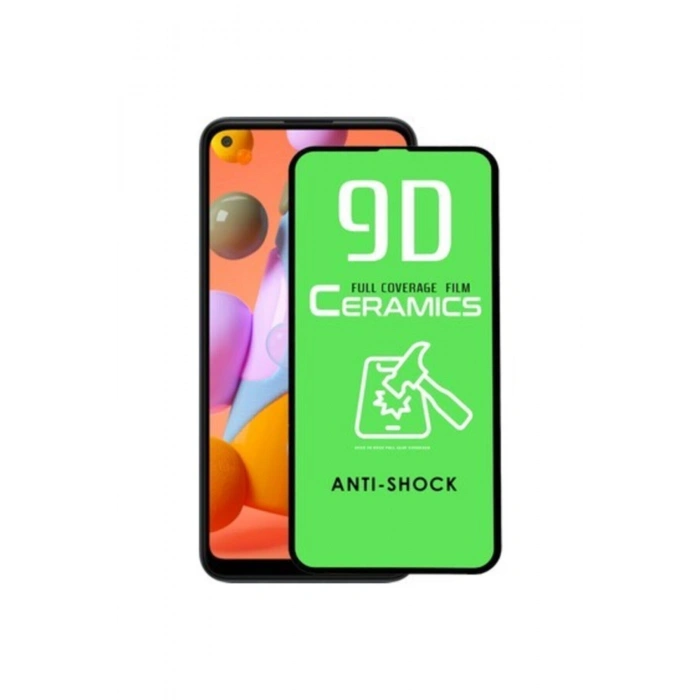 Samsung Galaxy A11 Tam Kaplayan Seramik Nano Esnek Ekran Koruyucu Şeffaf