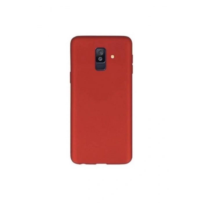 Galaxy A6 2018 Kılıf Premier Silikon Kırmızı