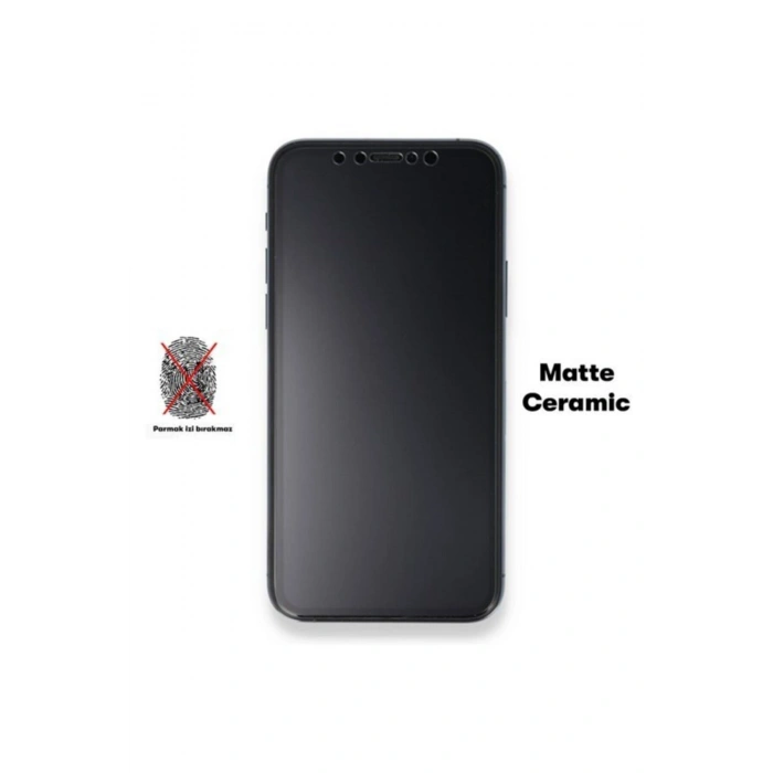 Samsung Galaxy A32 Seramik Matte Flexible Ekran Koruyucu Siyah
