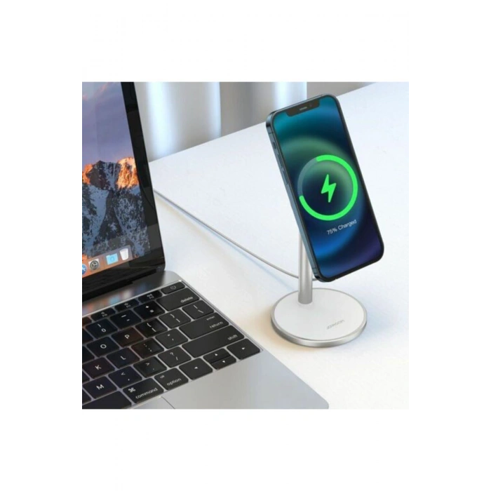 Jr-a52 Apple Mag Safe Iphone 12 Serisi Için Manyetik Şarj Yerleştirme Standı