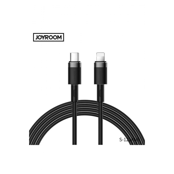 Silikon 20w Type-c To Lightning Hızlı Şarj Ve Data Kablosu 2.4a Siyah
