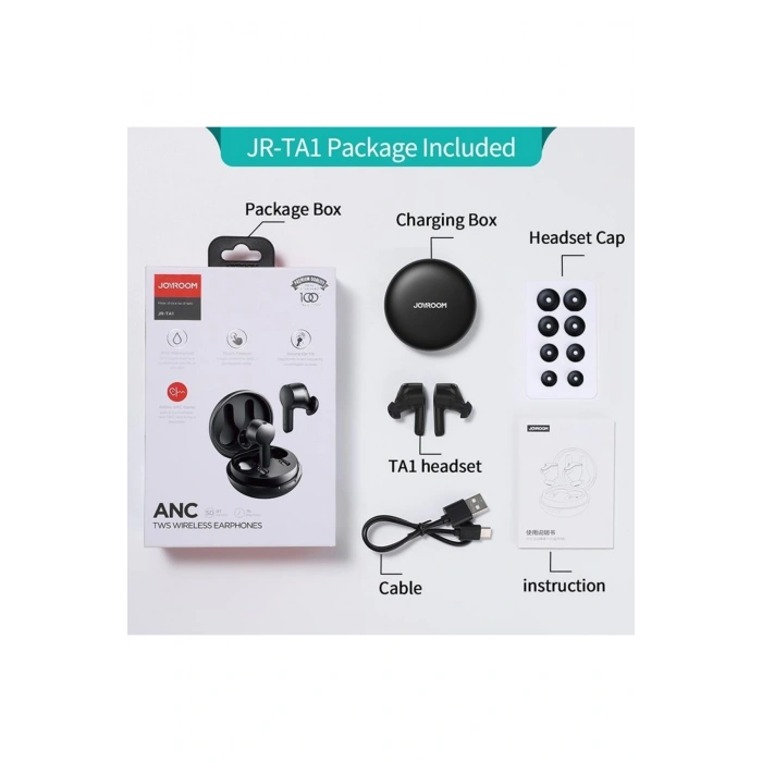 Jr-ta1 Tws Kablosuz Kulaklık Bluetooth 5.0 Anc