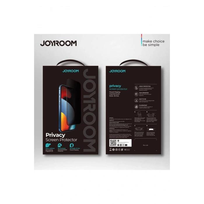Jr-pf601 Iphone 12 Mini 2.5d Privacy Hayalet Ekran Koruyucu