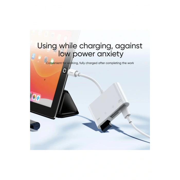 S-H142 Lightning - USB OTG Kart Okuyucu 4 in 1