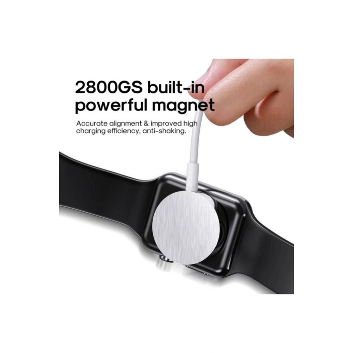 S-ıw003s Iphone Watch 2.5w Qi Kablosuz Şarj Cihazı 30 Cm