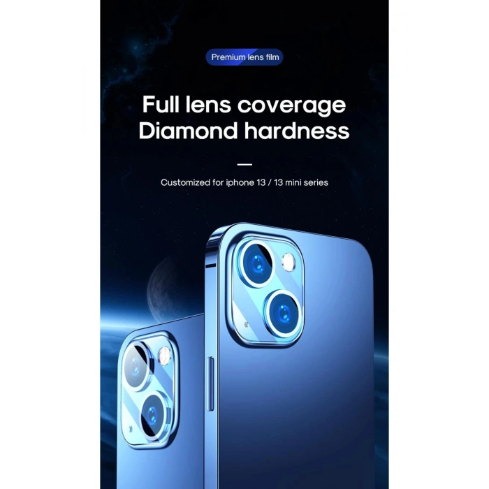 JR-PF860 İphone13/13 Mini Kamera Lens Koruyucu Cam