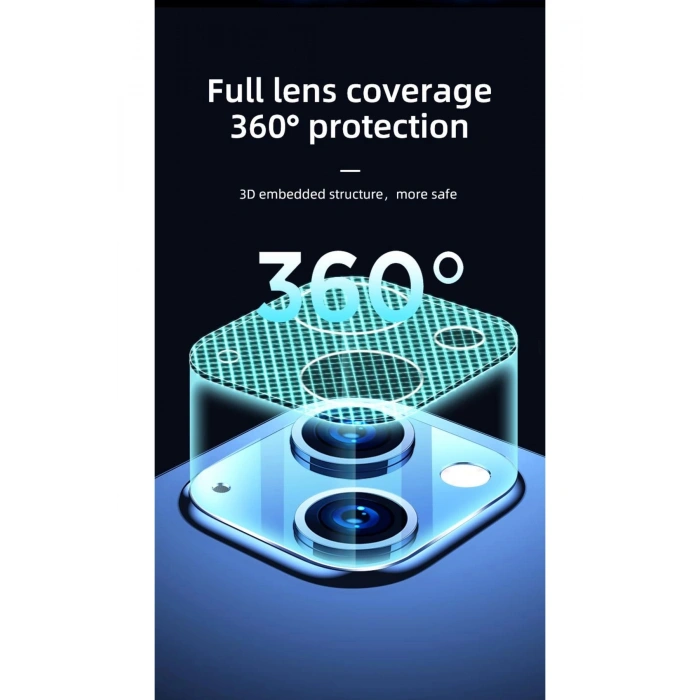JR-PF860 12 Pro Max Kamera Lens Koruyucu Cam