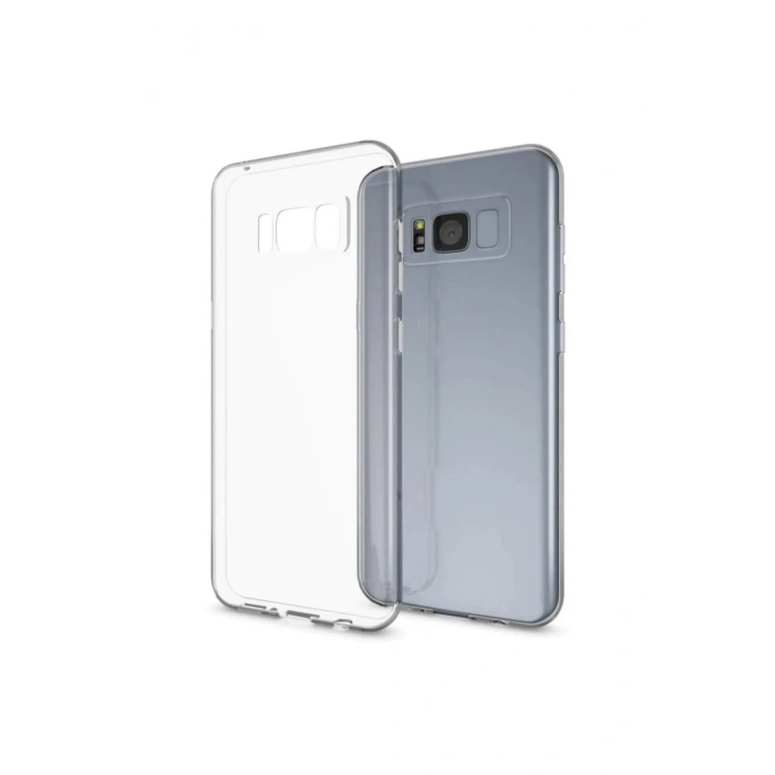 Samsung Galaxy S8 Plus Esnek Şeffaf Silikon Cep Telefonu Kılıfı