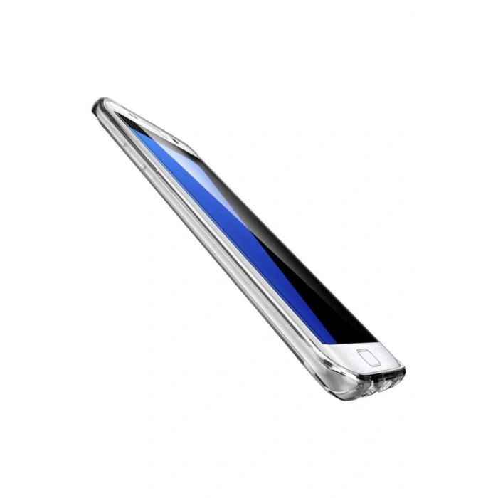 Samsung Galaxy A7 2017 Esnek Şeffaf Silikon Cep Telefonu Kılıfı
