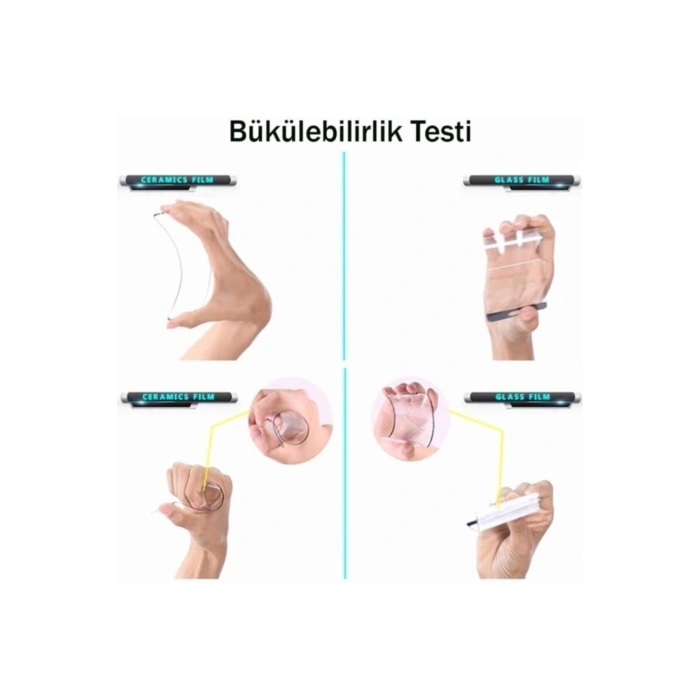 Samsung Galaxy A21s - A21 Seramik Esnek Kavisli Flex Ekran Koruyucu