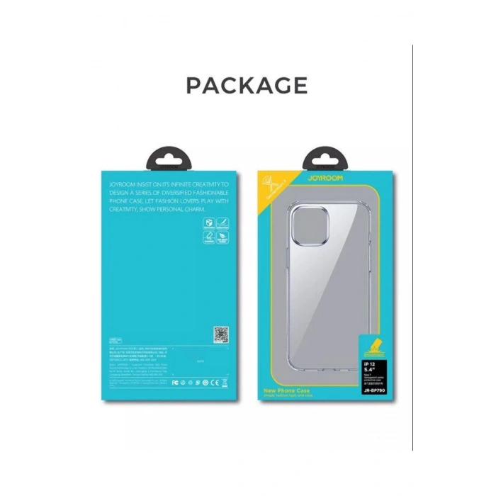 Iphone 12 Mini Transparent Serisi Şeffaf Silikon Cep Telefonu Kılıfı