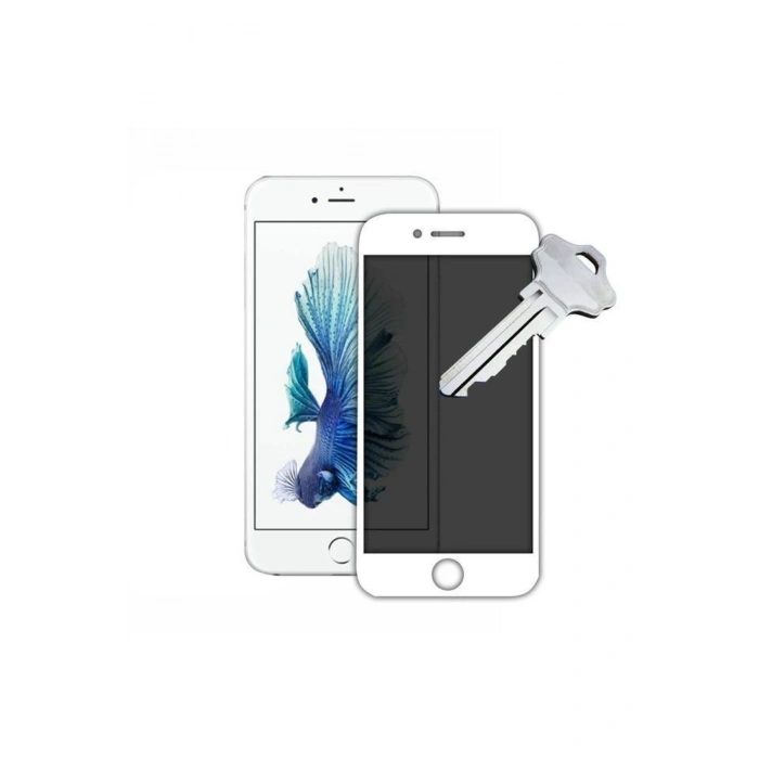 Uyumlu Iphone 7-8 Hayalet Privacy 10d Cam Ekran Koruyucu