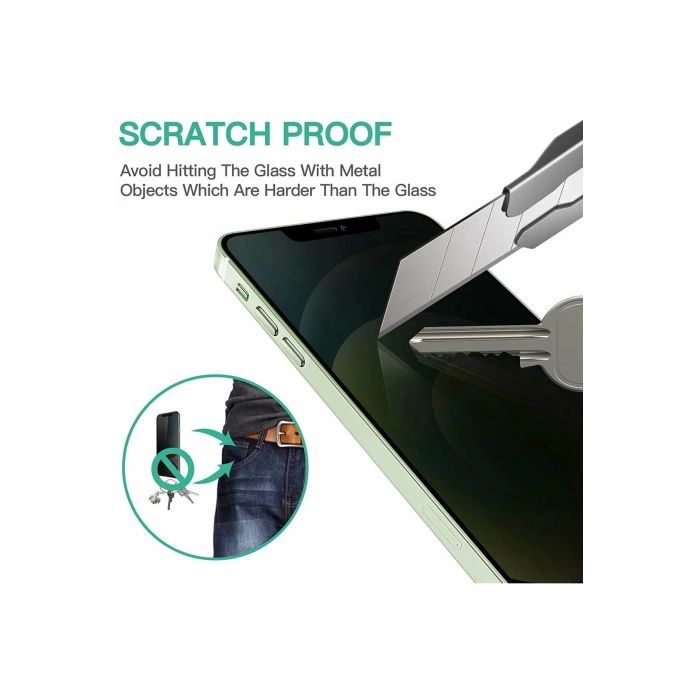 İphone 11 Pro Max Plus Hayalet Privacy 10d Cam Ekran Koruyucu