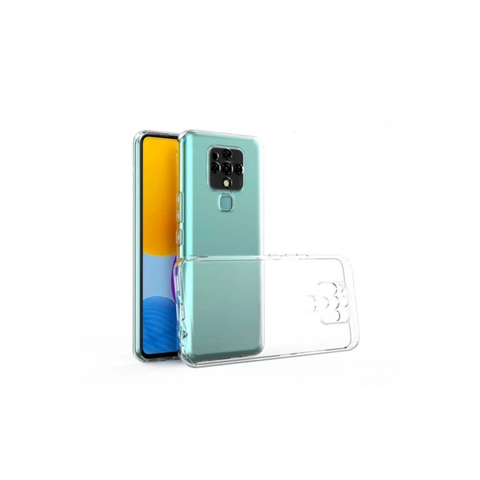 Tecno Camon 16 Ile Uyumlu Kılıf Kamera Korumalı Süper Lux Şeffaf Silikon
