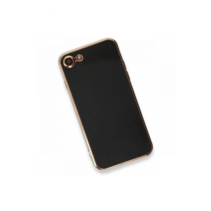 Iphone 8 Luxury Yumuşak Silikon Kamera Korumalı Kılıf