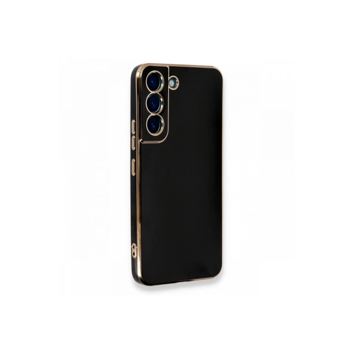 Samsung S22 Ile Uyumlu Luxury Yumuşak Silikon Kamera Korumalı Kılıf