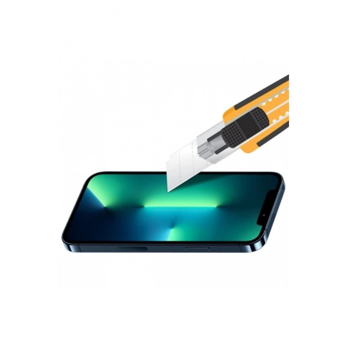 Iphone 13/13 Pro Uyumlu Seramik Nano Tam Kaplayan Esnek Ekran Koruyucu