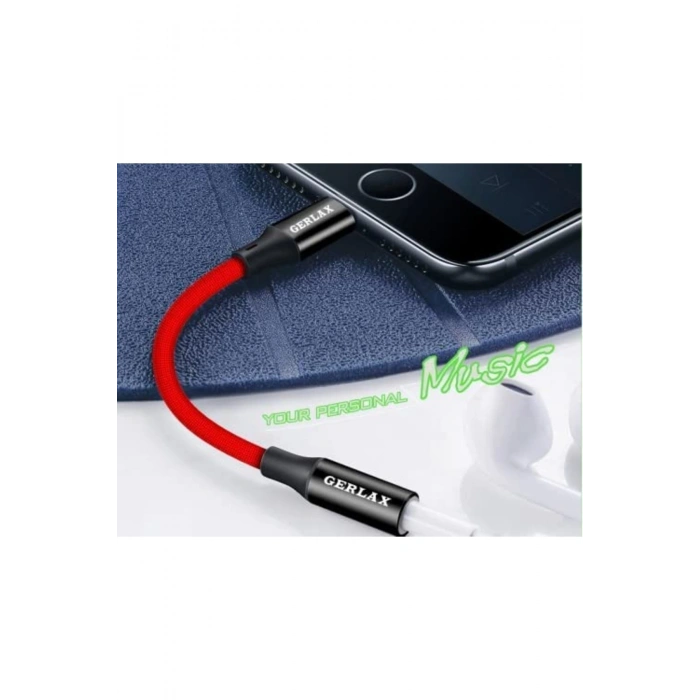 3,5 Mm Aux Lightning Kulaklık Aux Audio Adaptör Fişi Aparat Hasır Iphone Ses Dönüştürücü Aparat