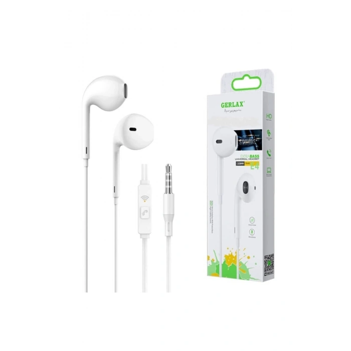 E4 Extre Bass 3.5 Mm Aux Gürültü Izolasyonlu Mikrofonlu Kulaklık