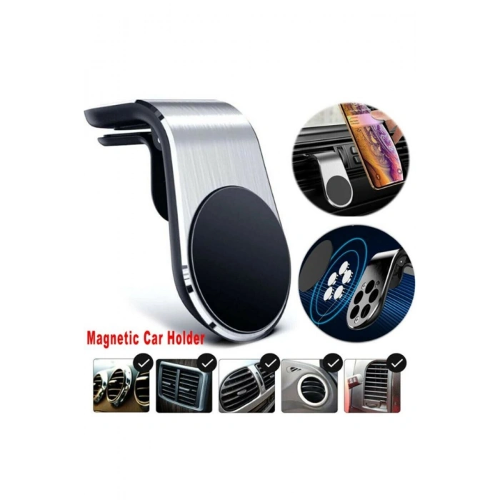 Cxp -039 Çok Amaçlı Magnetic Car Holder 4 Mıknatıs Araç Içi Metal Telefon Tutucu