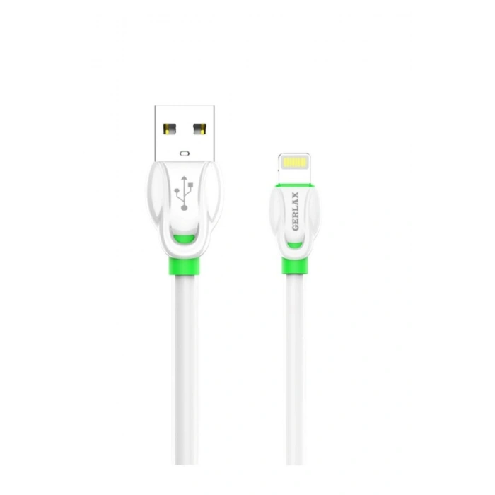 Gd-37 Lightning Iphone Şarj Ve Data Kablosu 3 Amper 1m Beyaz Şarj Kablosu