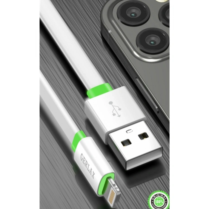 Gd-34 2.4 Amper Lightning Iphone Şarj Ve Data Kablosu