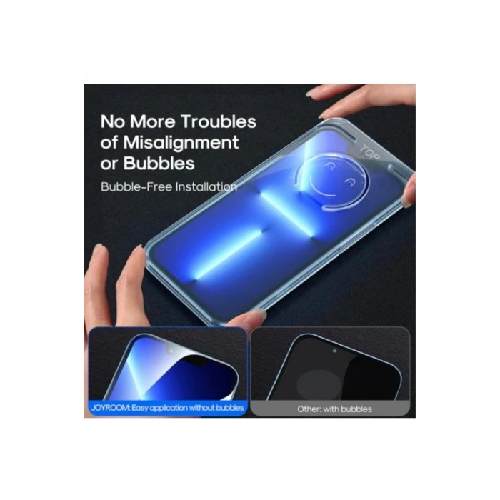 İphone 12pro Max Hd Kurulum Aparatlı Cam Ekran Koruyucu