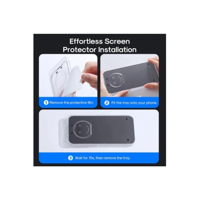 İphone 13 Pro Max Hd Kurulum Aparatlı Cam Ekran Koruyucu