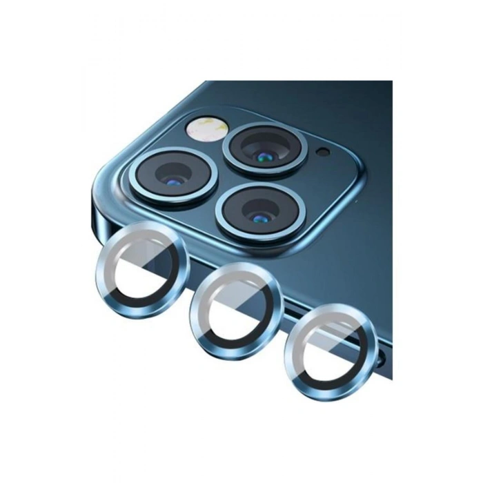 Iphone 11-12pro Lens Koruma Lacivert