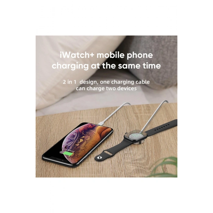 İphone Watch 2 In 1 Şarj Kablosu
