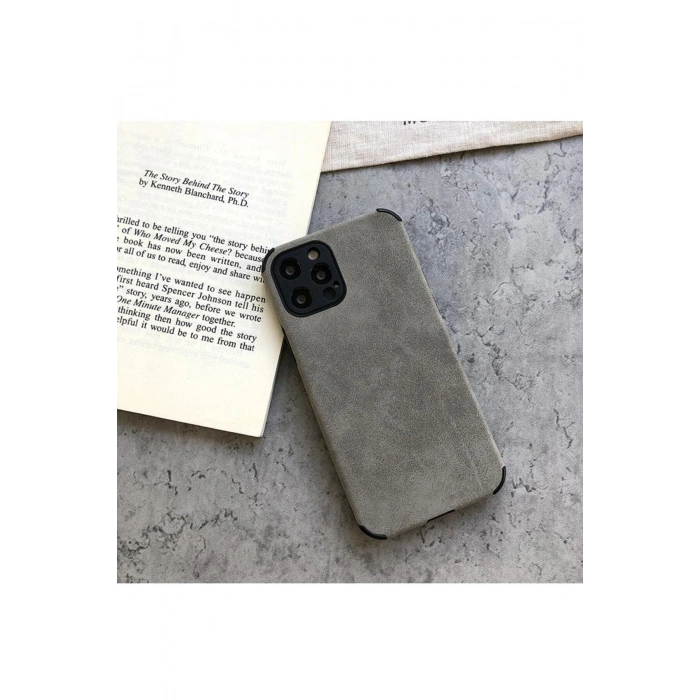 Iphone 14 Pro Max Ile Uyumlu Süet Kamera Korumalı Tiger Kapak