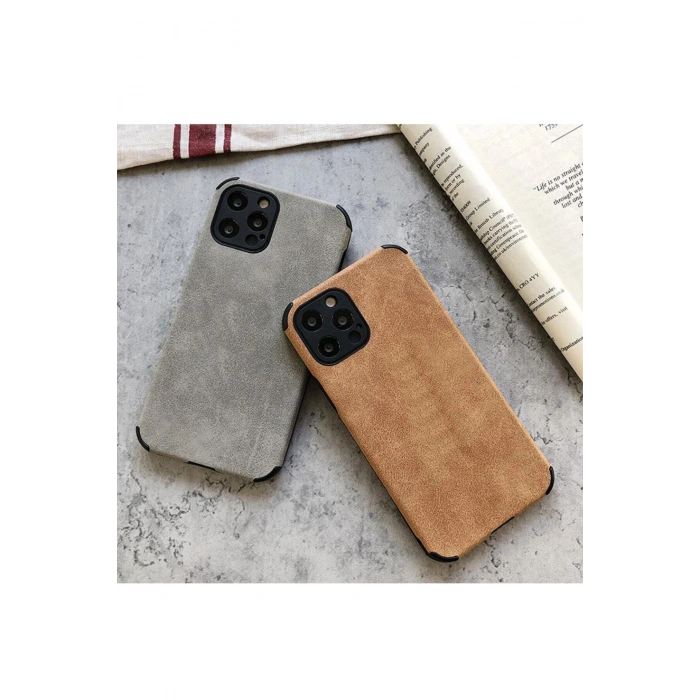 Iphone 14 Pro Max Ile Uyumlu Süet Kamera Korumalı Tiger Kapak