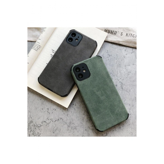 Iphone 14 Pro Max Ile Uyumlu Süet Kamera Korumalı Tiger Kapak