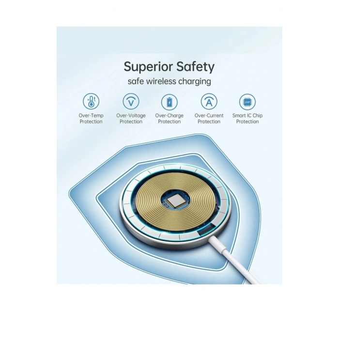 Magsafe Kablosuz Şarj Cihazı Iphone Ve Tüm Telefonlarla Uyumlu Kablosuz Şarj Cihazı grlxmsf55