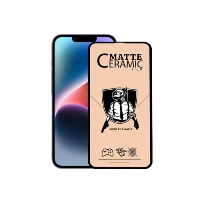 İphone 14 Pro Max Mat Tam Kaplayan Seramik Nano