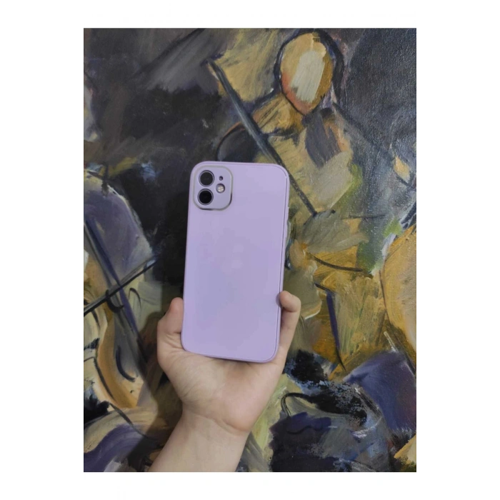 Iphone 12 Pro Max Ile Uyumlu Parlak Cam Kılıf Electro