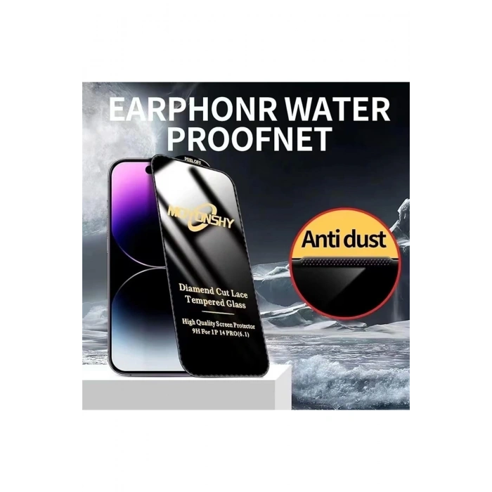 İphone13-14 Elmas Kesim Diamont Cam Ekran Koruyucu