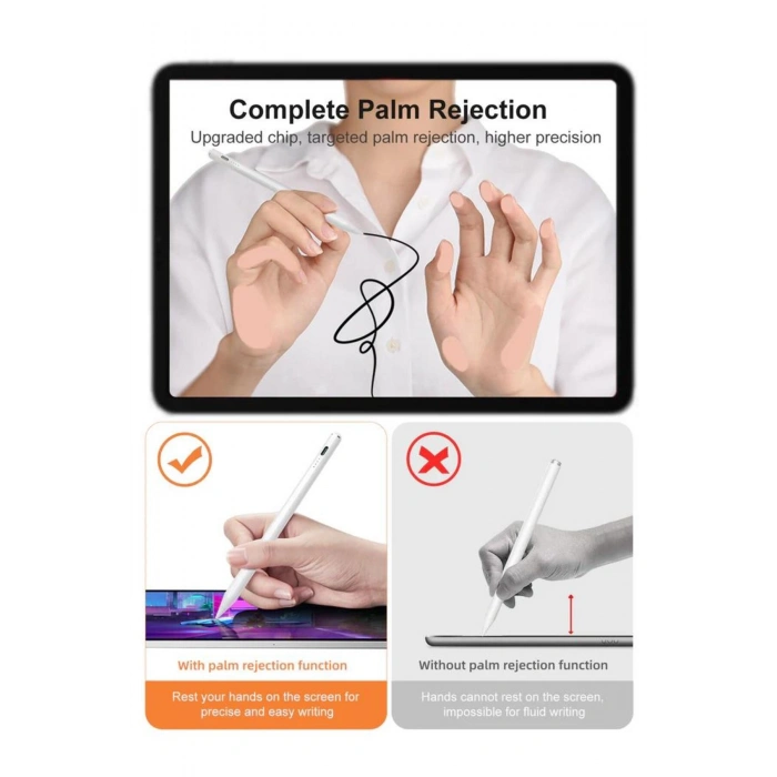 Jr-x9 Aktif Stylus Kalem Değişim Ucu Ile