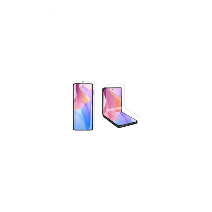 Samsung Z Flip 5 ile Uyumlu Ön & Arka Full Body Esnek Nano Çizilmez Ekran Koruyucu