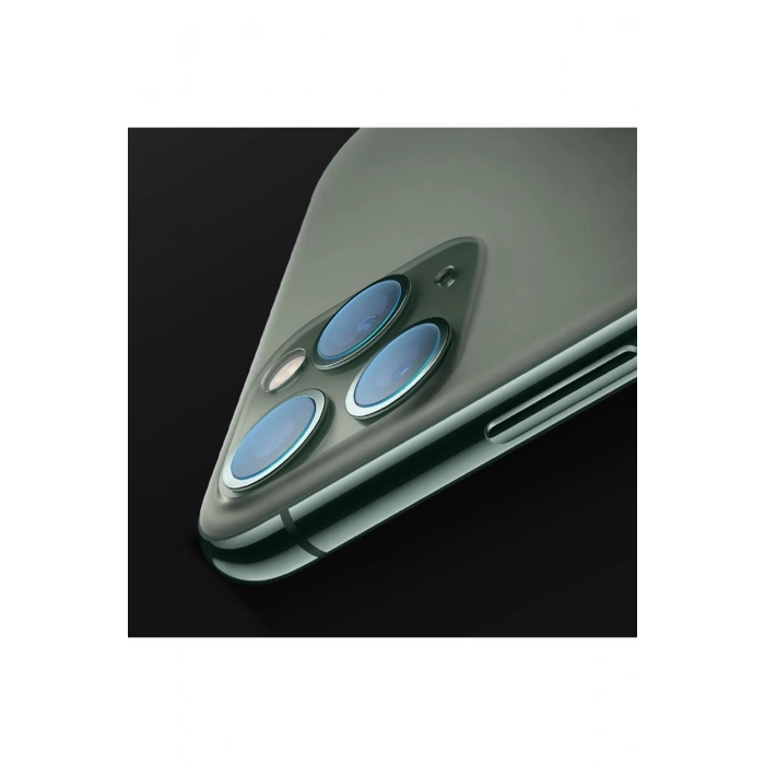 Sapphire İphone 13 Pro Max Lens Koruma Koyu yeşil