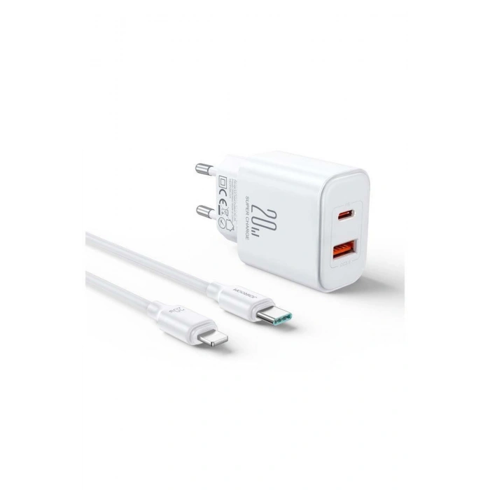 20w Pd Adaptör Ve Type-c To Lightning Kablo Seti