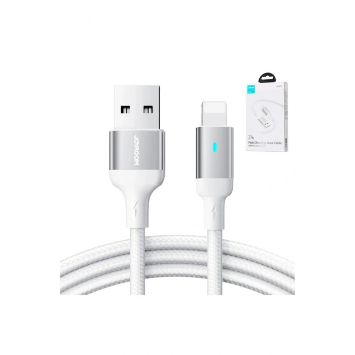 Lighting Metal kopmaz Kablo 3m Beyaz