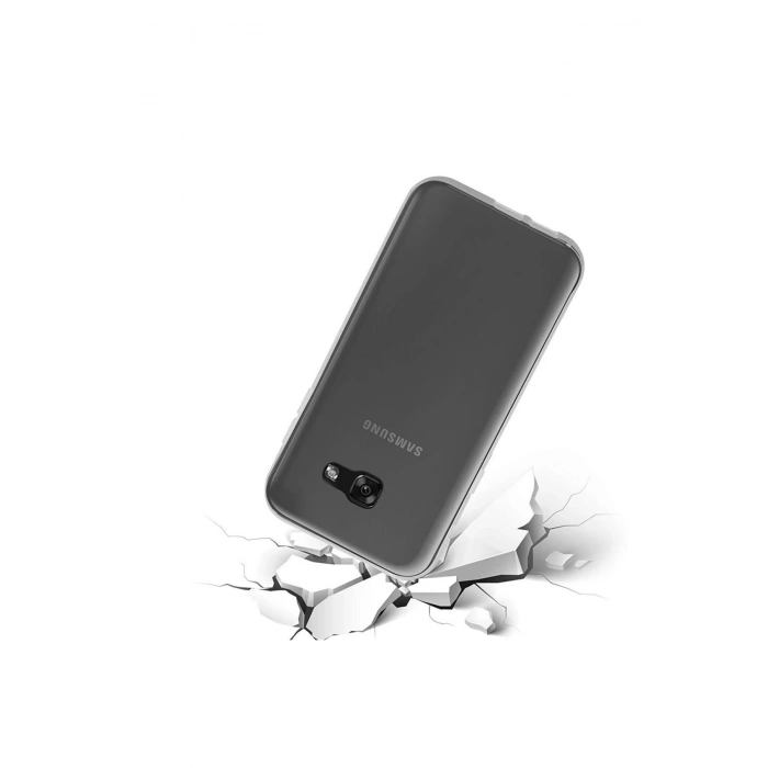 Samsung Galaxy J5 Prime Esnek Şeffaf Silikon Cep Telefonu Kılıfı