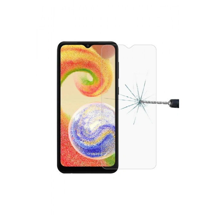 Samsung Galaxy A15 ile Uyumlu 9H Temperli Cam Ekran Koruyucu Leke Tutmaz HD Netlik