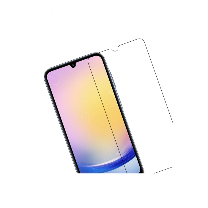 Samsung Galaxy A25 Kırılmaz Ekran Koruyucu Temperli Cam